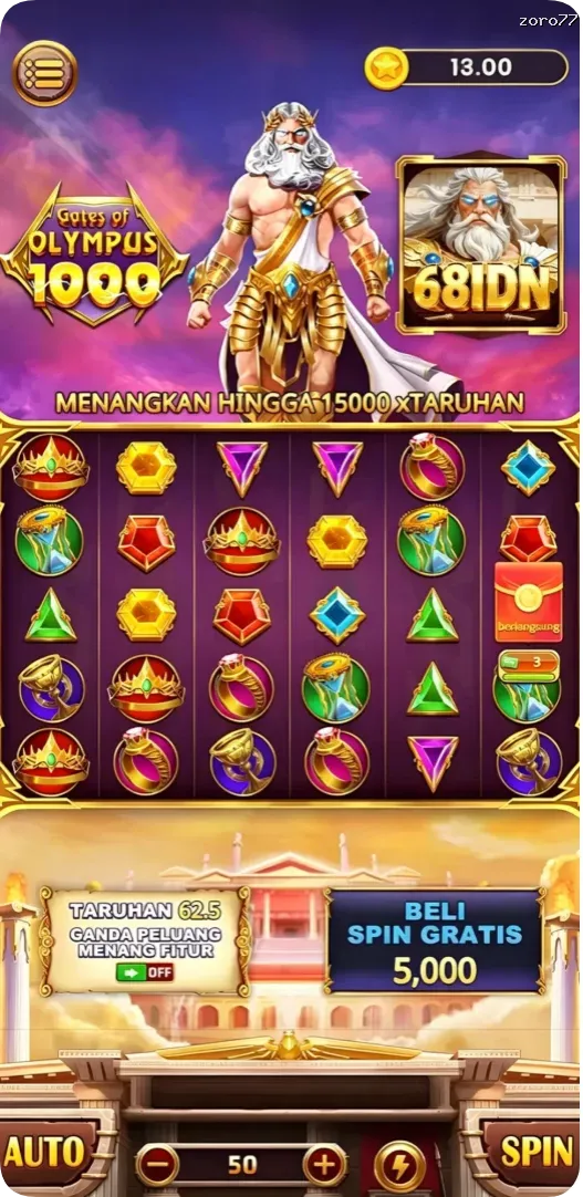 zoro77 Tangkapan Layar - APK Resmi